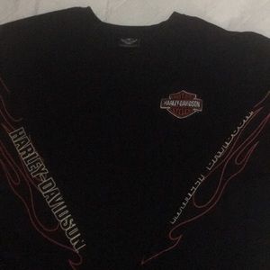 Black T-shirts long sleeves